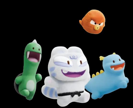 축제 히어로 섹션 좌측 캐릭터 일러스트